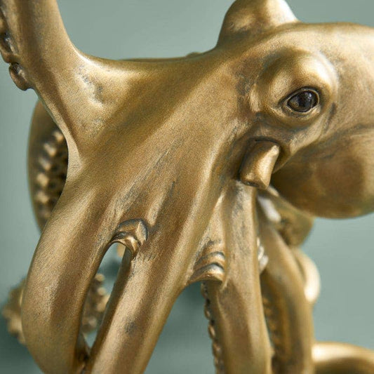 Baby Otto Octopus Table Lamp Gold