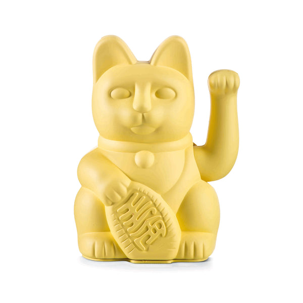 Chat Chanceux Jaune