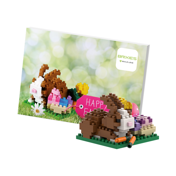 Carte postale BRIXIES Lapin de Pâques