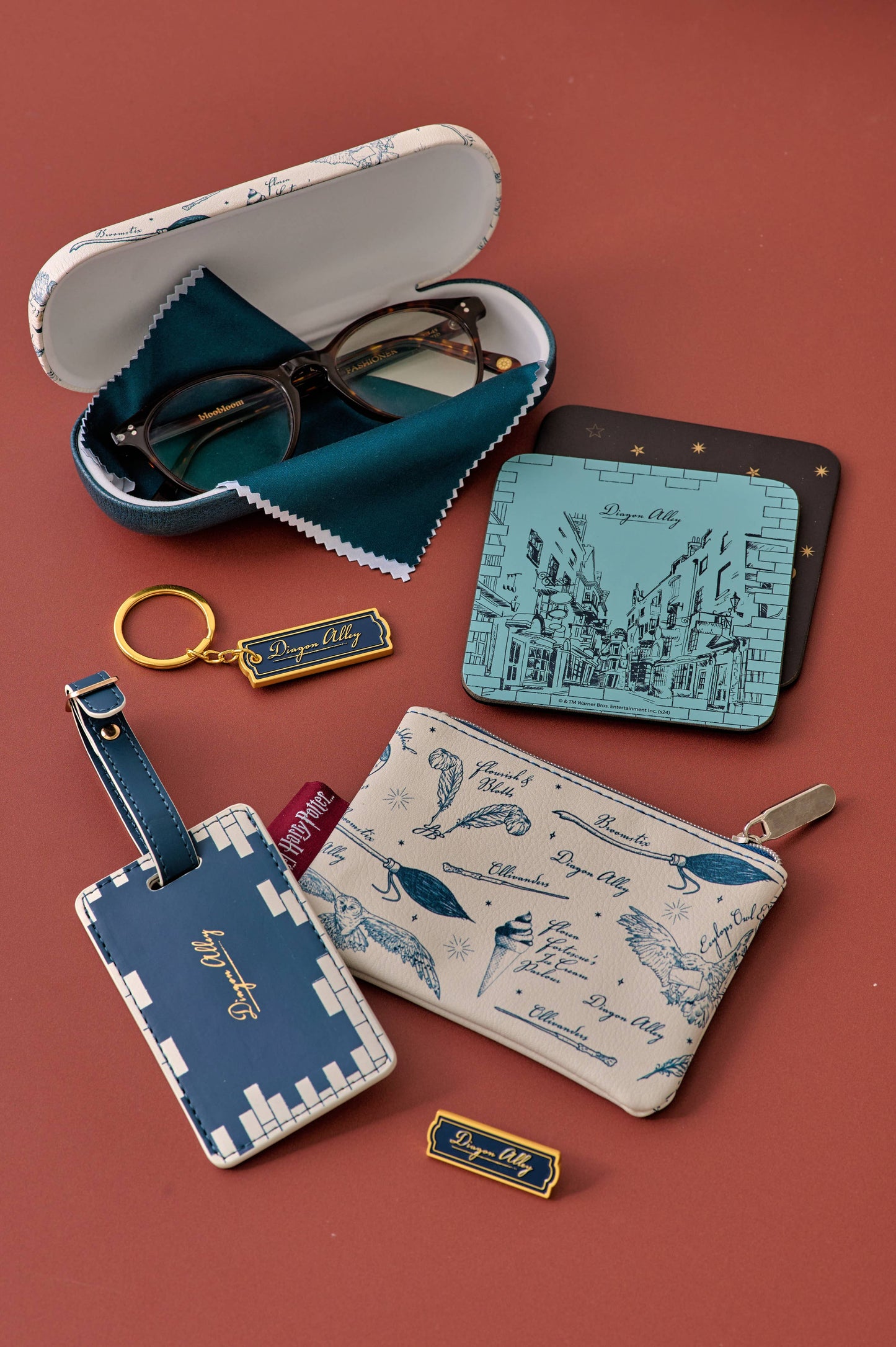 Étui à lunettes Harry Potter - rigide Chemin de Traverse