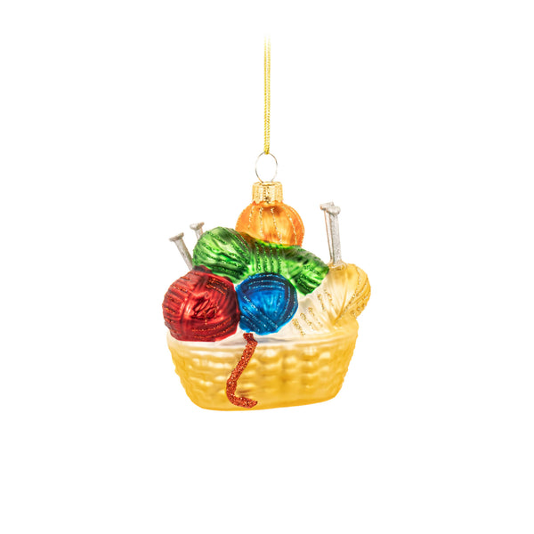 Kerstbal, bollen garen