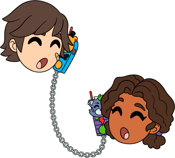 Gregory and Cassie Connected Pin