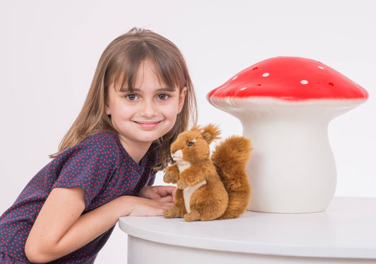 Red Squirrel Plush Toy