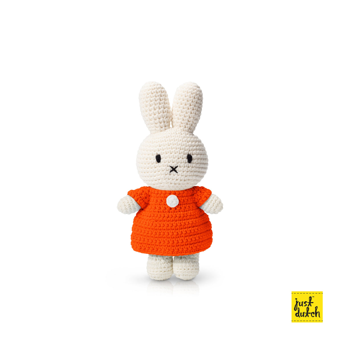 Peluche Miffy - Robe Orange