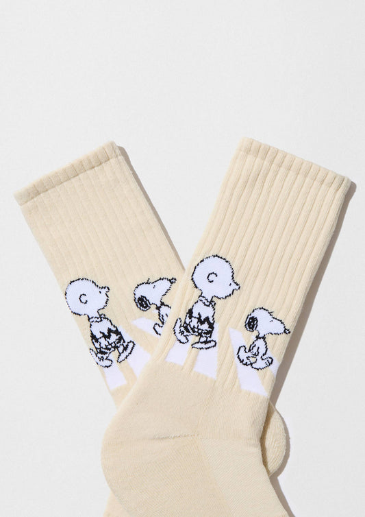 BeSnoopy Walk Street socks made of 100% organic cotton
