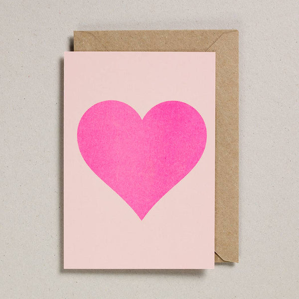 Valentijnskaart - Roze hart