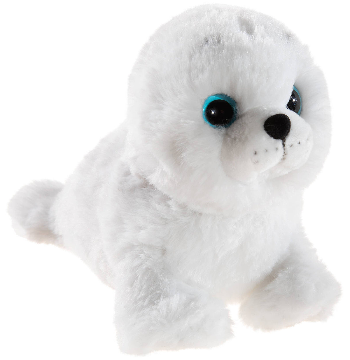 Peluche phoque blanc Misanimo Heunec — 22 cm