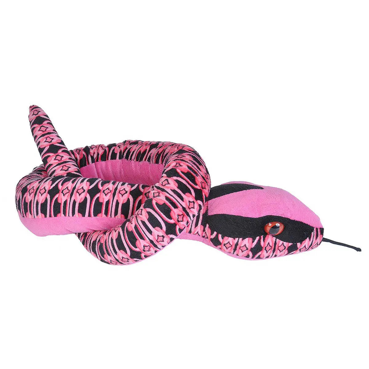 Wild Republic - Links Pink Snake Stuffed Animal - 54" Stuffed Animals