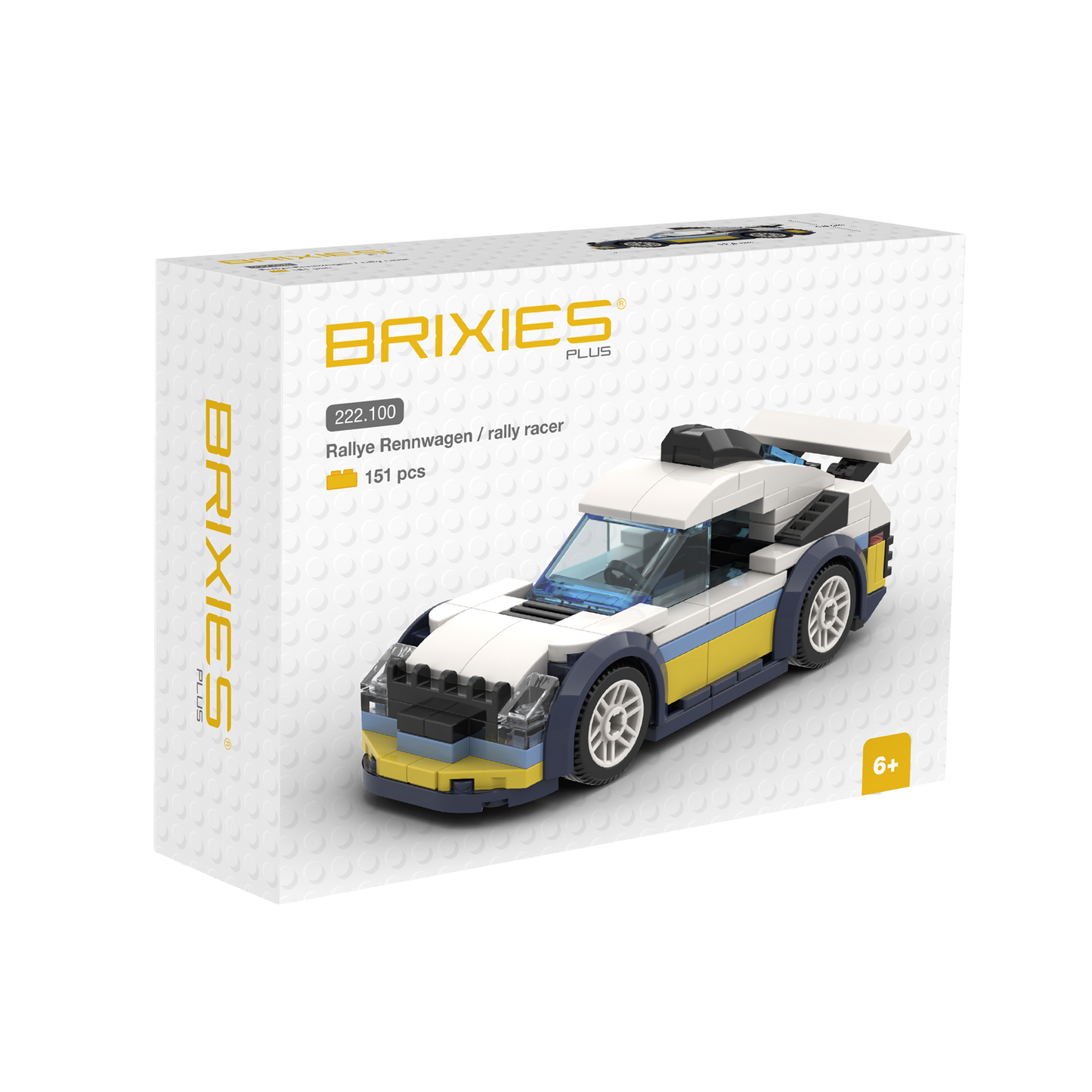 BRIXIES Plus Mini Rally Rennwagen / Mini Rally Racer