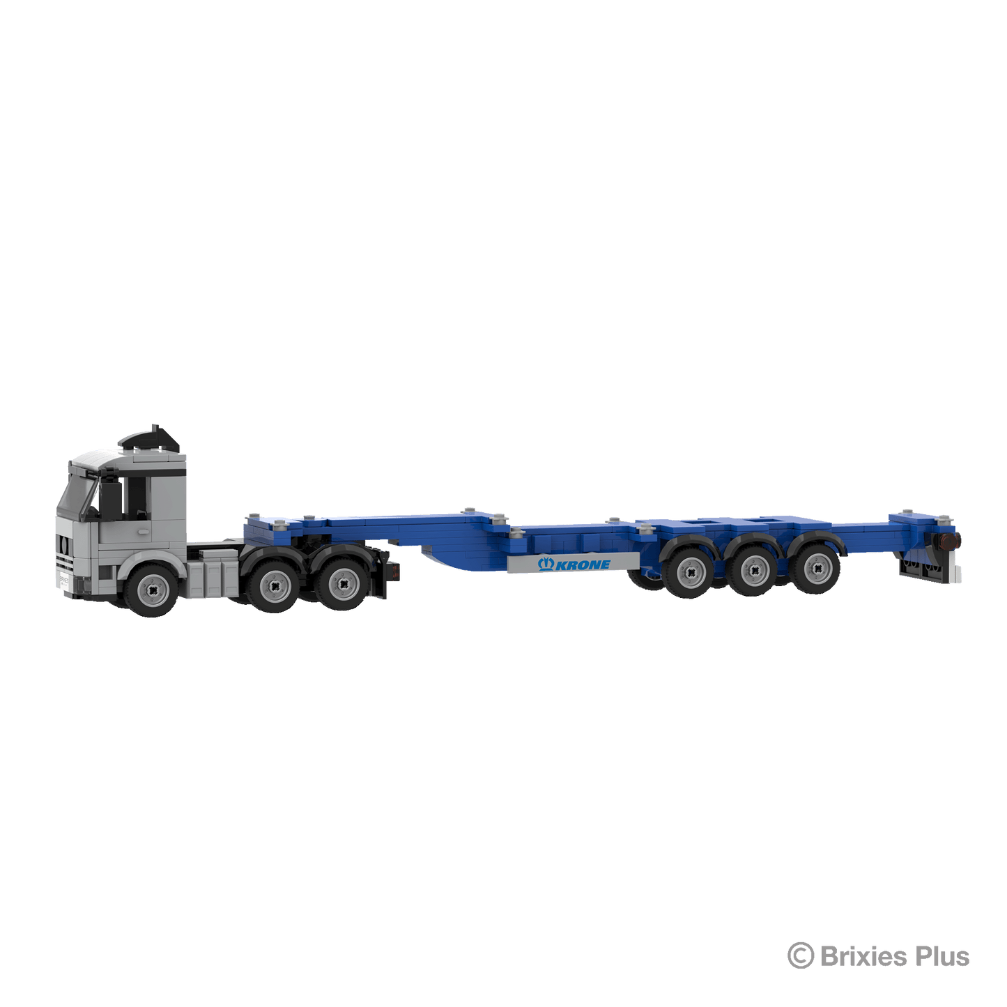 BRIXIES Plus Krone Boxliner eLTU70 with 2 containers