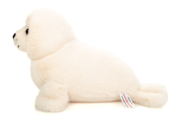 Witte babyzeehond pluche speelgoed