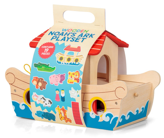 WOODEN NOAH'S ARK