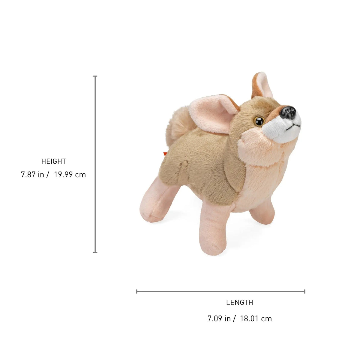 Wild Republic Wild Calls Coyote Stuffed Animal - 8" Stuffed Animals