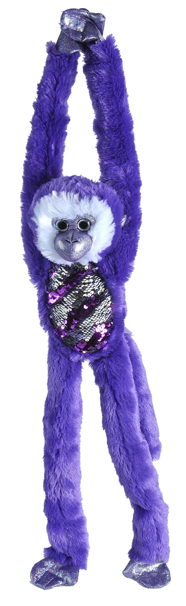 Wild Republic - Sequin Purple Monkey Stuffed Animals
