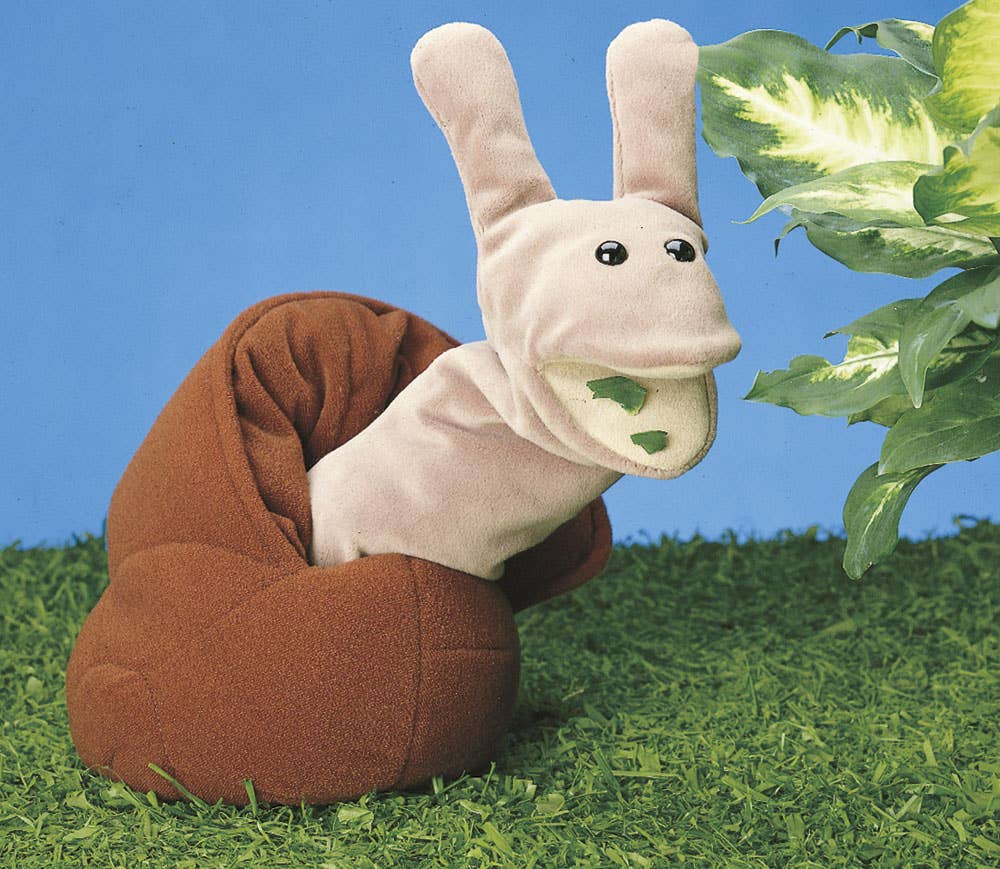 Marionnette à main Escargot/Escargot 2028 Folkmanis réaliste