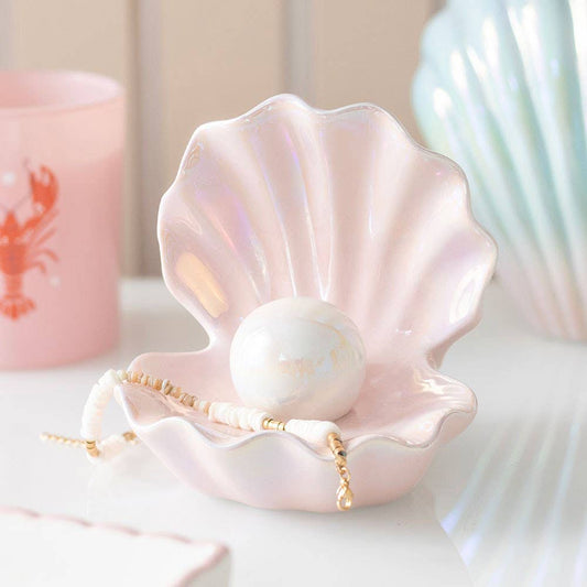 Trinket dish Iridescent seashell
