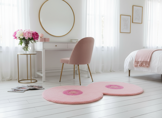 Tapis Poitrine Rose