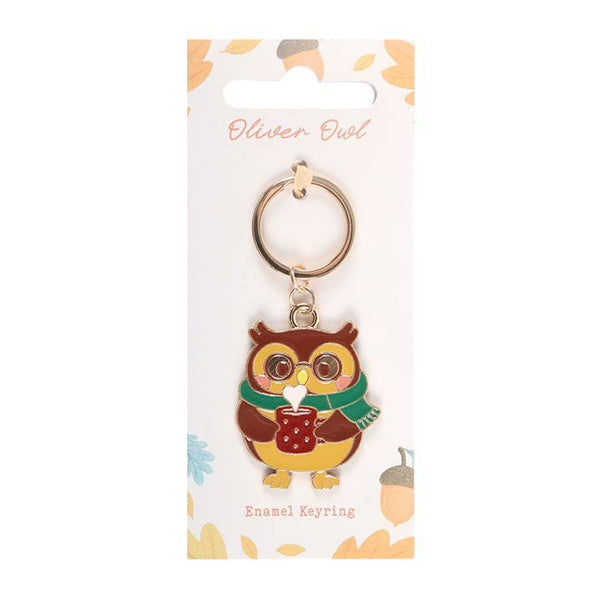 Keychain Autumn Oliver the Owl