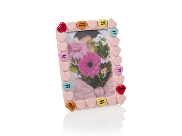 Sweet Heart Photoframe Pink