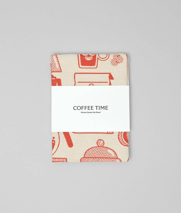 Theedoek met de tekst "Coffee Time"