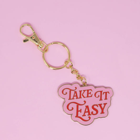 Take It Easy Keychain