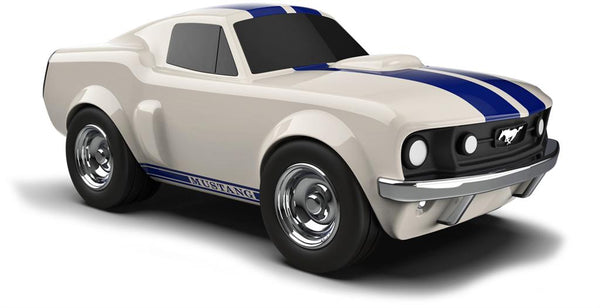 Ivoorwitte Ford Mustang - Baghera
