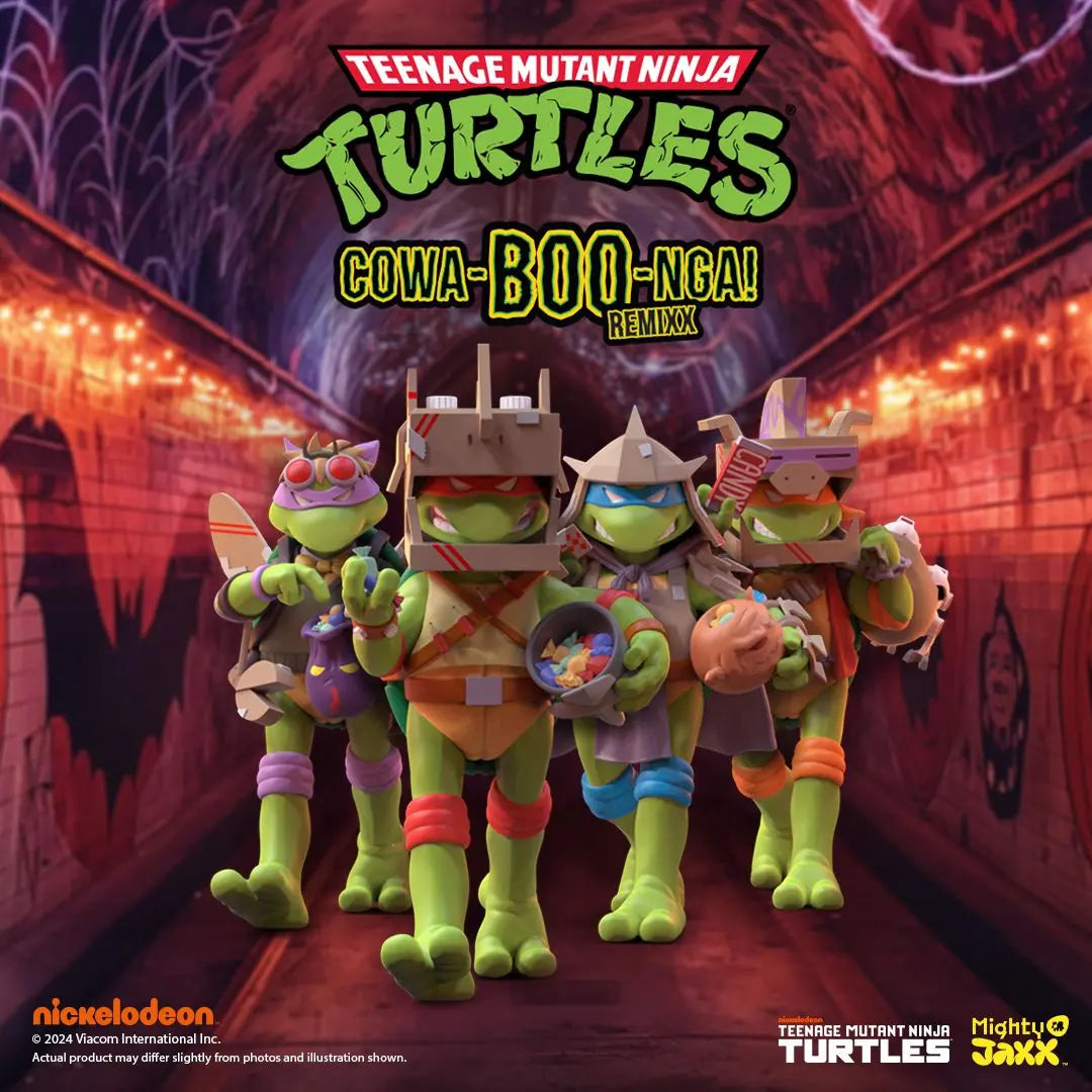 remixx teenage mutant ninja turtle leonardo cowa boo nga mighty jaxx
