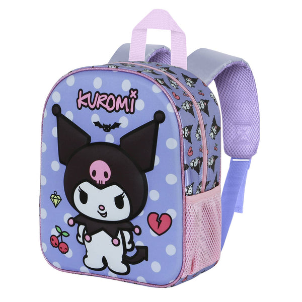 Hello Kitty Kuromi Rebel-Sac à Dos 3D Elite