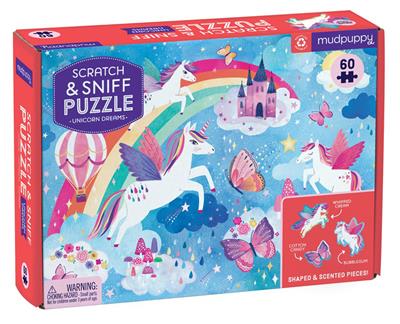 Puzzel van 60 stukjes - Eenhoorndromen