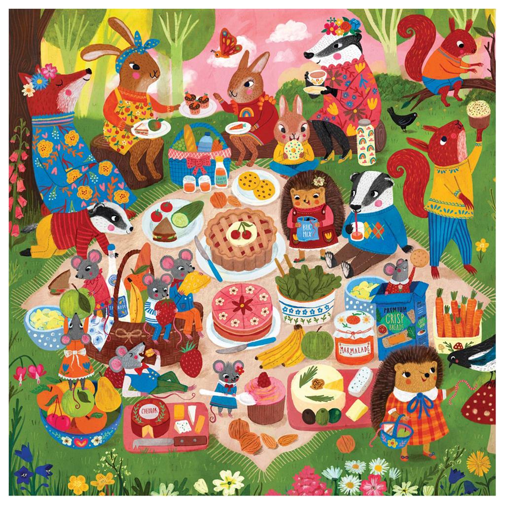 Forest Picnic Puzzle 500p