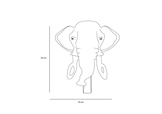 Mammoth Plush Coat Rack