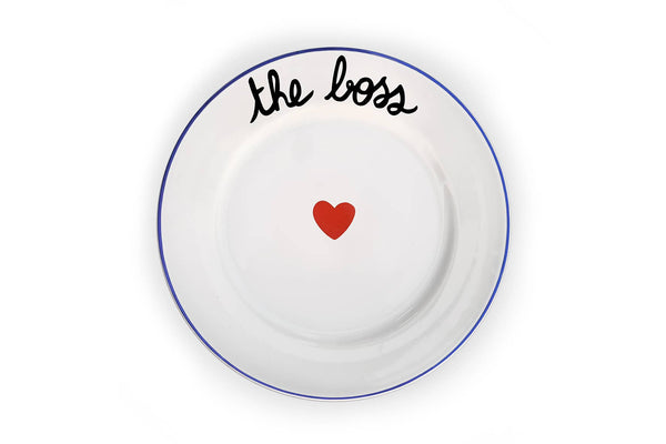 Assiette La Famille S’éclate - The Boss