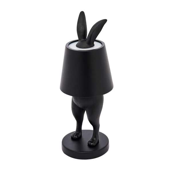 Hiding Rabbit LED Table Lamp, Black