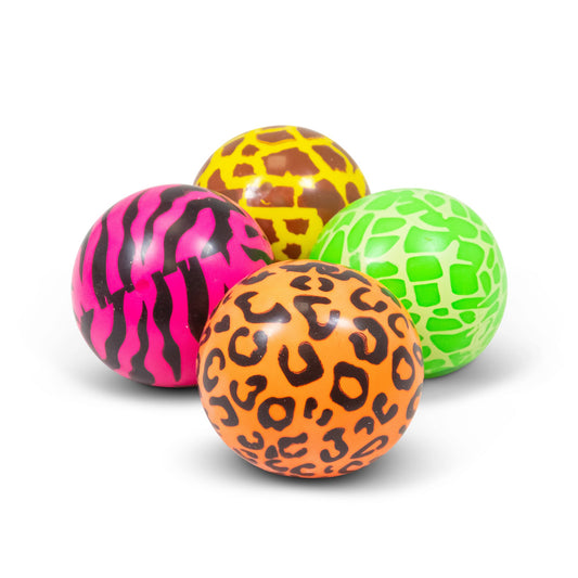SCRUNCHEMS NEON SAFARI SQUISH BALL