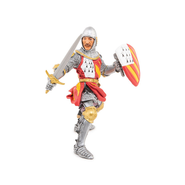 Figurine Chevalier au tournoi Papo - personnage médiéval