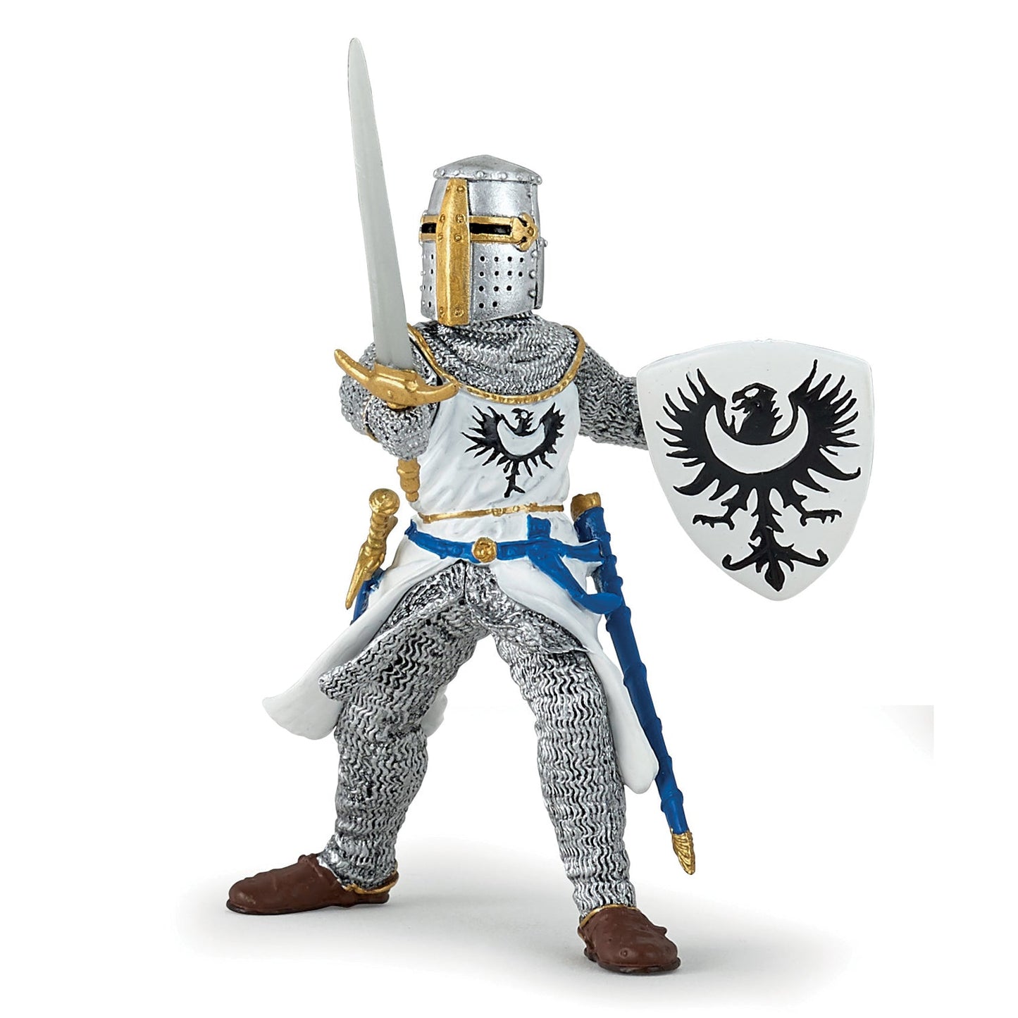 Figurine Chevalier blanc à l'épée