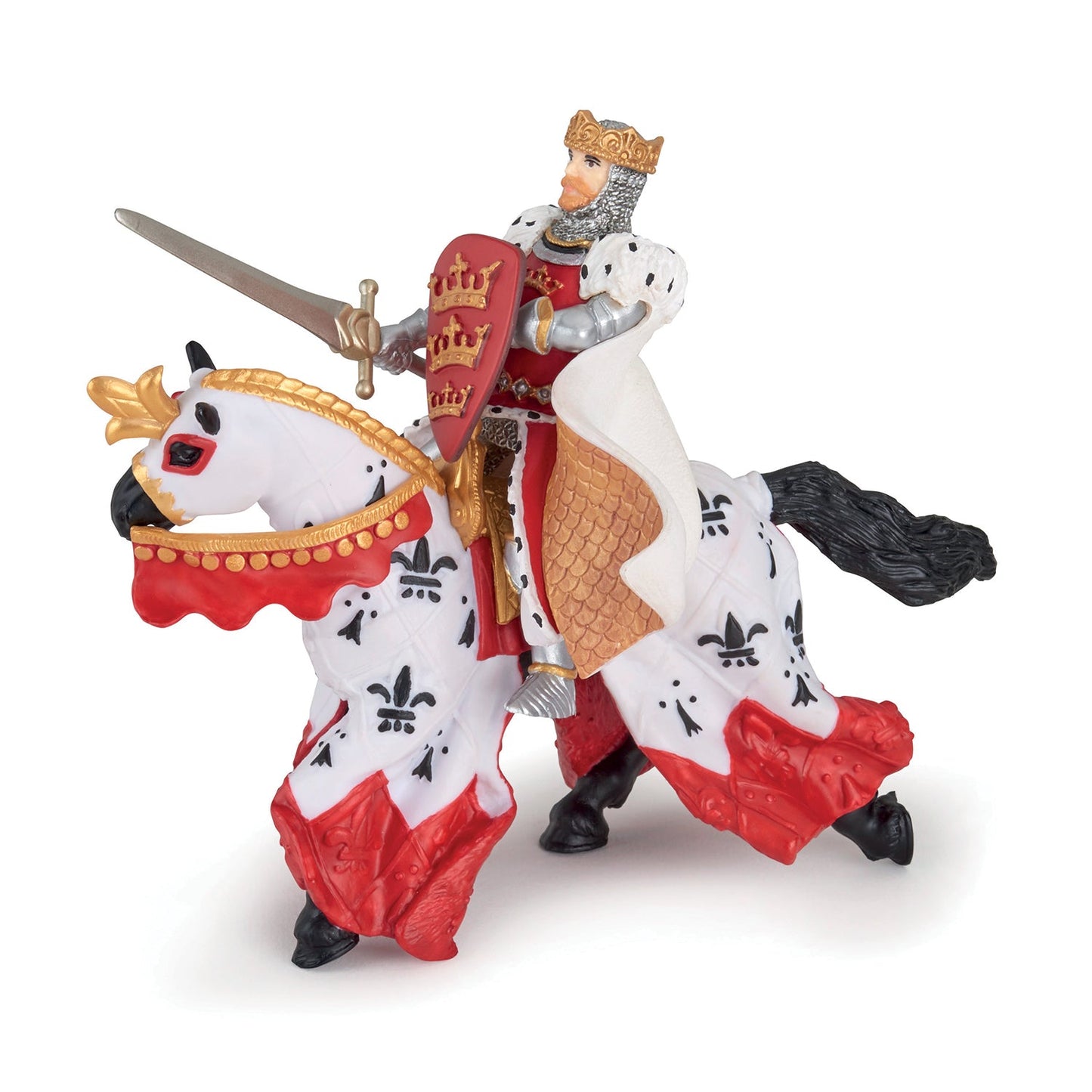 Red King Arthur figurine
