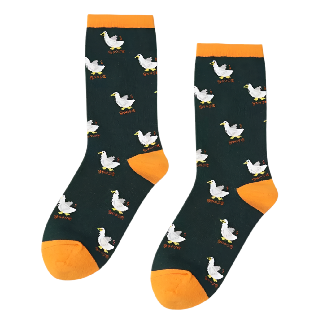 chaussettes oie blanche mrcol