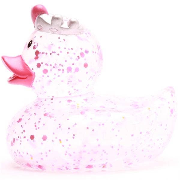 Princess Pink Glitter Duck