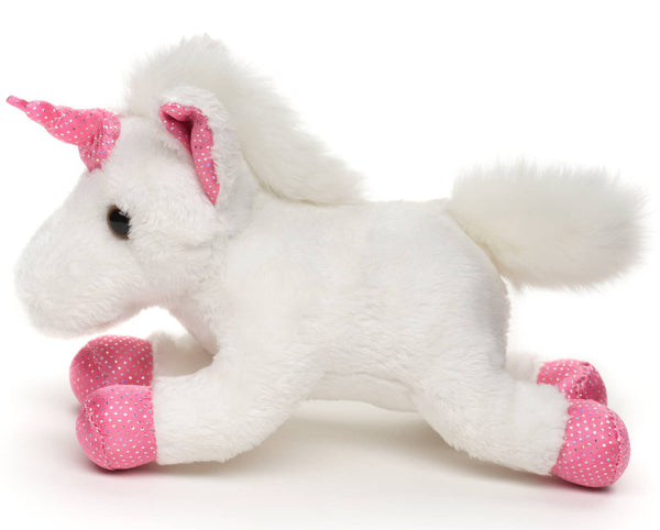 Peluche licorne blanche uni Uni Toys