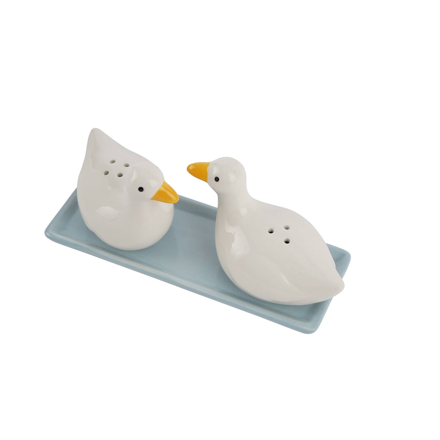 Salt and pepper White Ducks