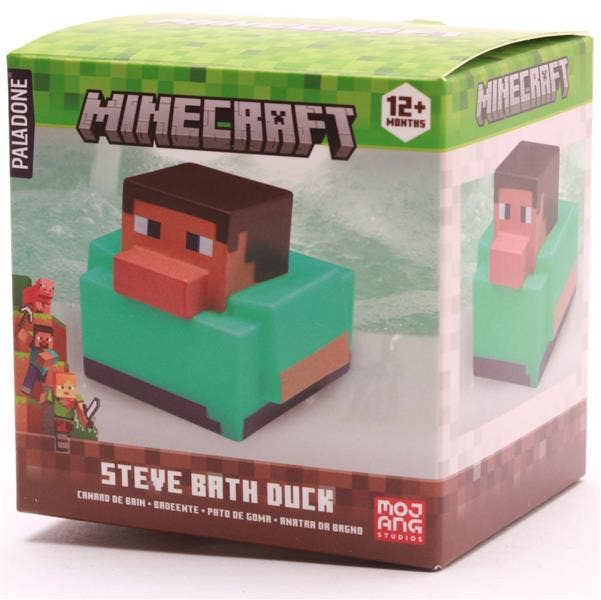 Canard de Bain Minecraft - Steve