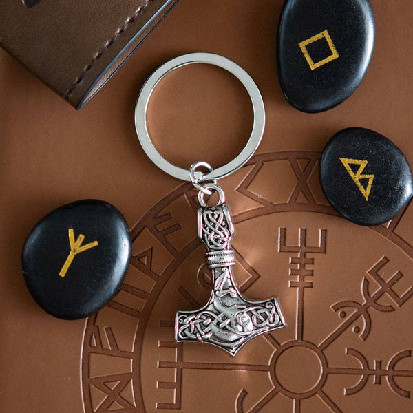 Viking Hamer sleutelhanger - Mjölnir