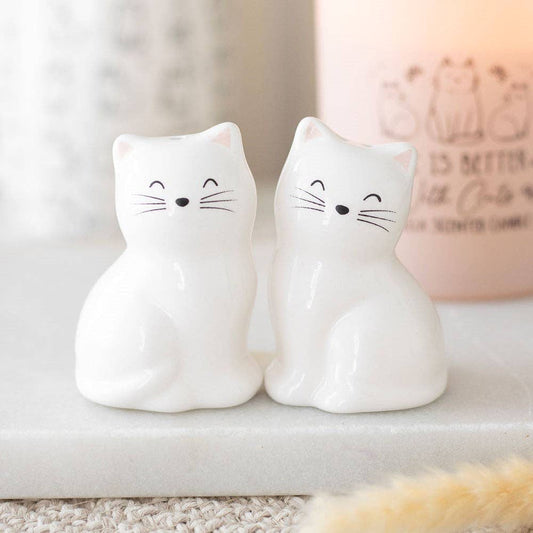 White Cat Salt & Pepper