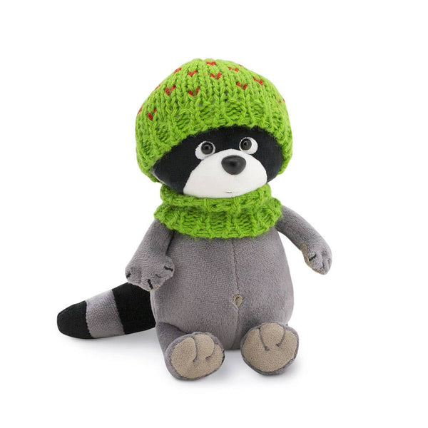 Pluche knuffel Denny de Wasbeer: Lentebos - 15 cm - 0+