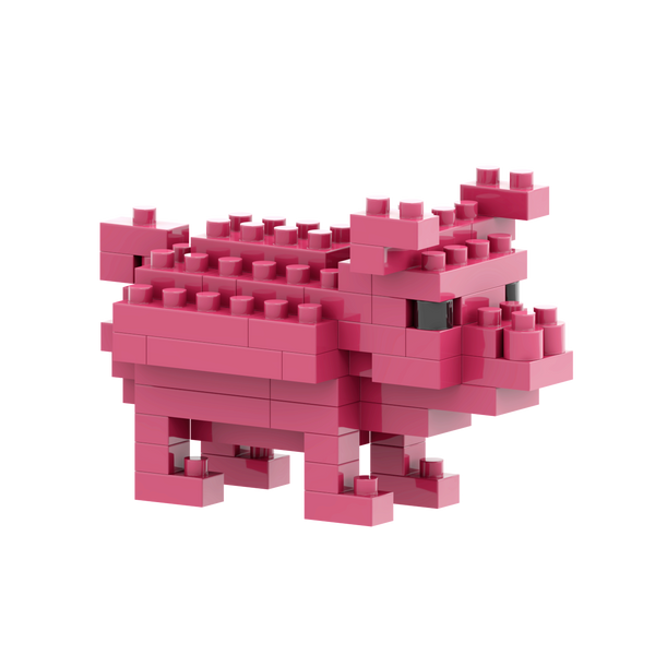 Carte postale BRIXIES cochon porte-bonheur