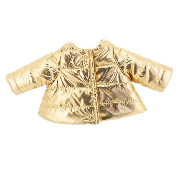 Ensemble de vêtements : veste dorée