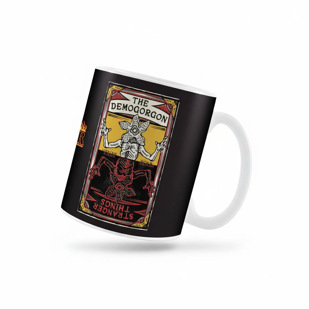 Stranger Things 4 Mug - Demogorgon Map