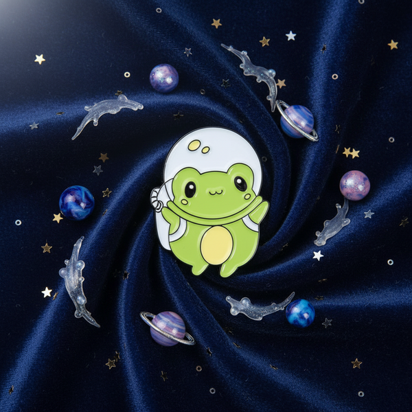Astronaut Kikker Speld