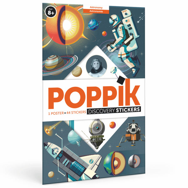 Astronomie - Poster en stickers - Discovery 7+